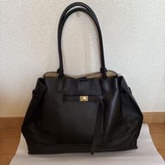 TOPKAPI レザー トートショルダーバッグ ブラックのサムネイル