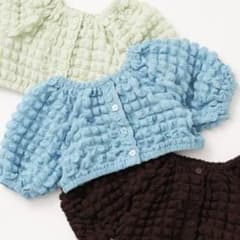 CIAOPANIC TYPY ポップコーン カーディガン 青 ブルー キッズのサムネイル