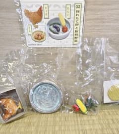 リーメント　おばあちゃん家　②採れたて卵と新鮮野菜　ミニチュア　内袋未開封 リーメント おばあちゃん家 ②採れたて卵と新鮮野菜 ミニチュア 内袋未
