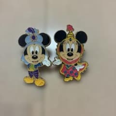 東京ディズニーシー ピンバッジ ミッキー ミニー 2個セット - メルカリ