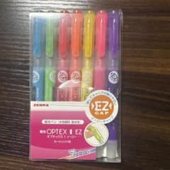 ZEBRA 蛍光 OPTEX 1 EZ 7色セットのサムネイル