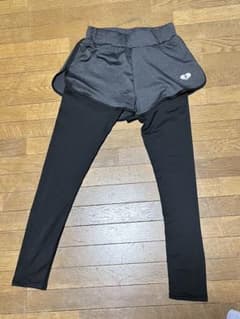 ショートパンツ付きレギンス　 レディース　Lサイズのサムネイル