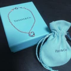 ☆TIFFANY☆ 美品ティファニー☆オープンハートブレスレット　シルバー925のサムネイル