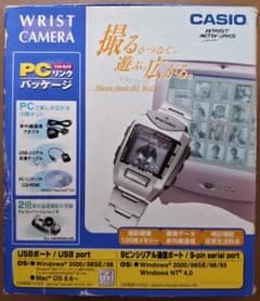 CASIO WQV-1 WRIST CAMERA PCリンクパッケージ【中古】 - メルカリ