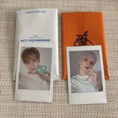 TXT ヒュニンカイ ACT TOMORROW MOA CON チェキ2枚セット - メルカリ