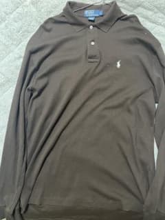 Polo by Ralph Lauren ブラウン長袖ポロシャツのサムネイル