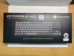 Keychron K1 MAX JIS配列 かな文字なし 静音赤軸 - メルカリ