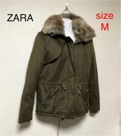 【美品】ZARA ザラ モッズコート ミリタリージャケット Mのサムネイル