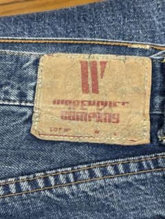 warehouse デニムパンツ Wパッチ セコハン - メルカリ