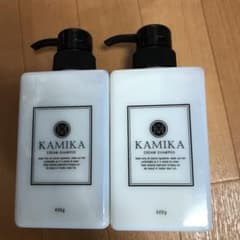 カミカ 黒髪クリームシャンプー KAMIKA 400g  2本のサムネイル