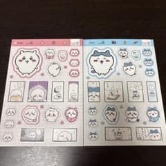 ちいかわ なにがでるかな？シールコレクション 2種セット　ちいかわ　ハチワレのサムネイル