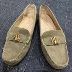 人気 ローレンラルフローレン ドライビングシューズ ローファー