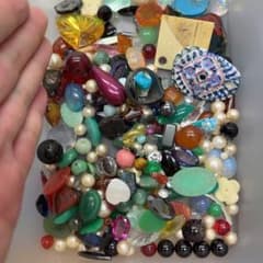 天然石 人造石 ルース ビーズ 大量セット ハンドメイド素材のサムネイル