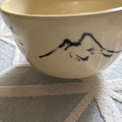 茶碗 山水画 銘入り 陶器 抹茶碗 - メルカリ