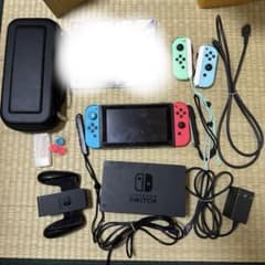 Nintendo Switch 本体 どうぶつの森joy-con、ソフト2本付き | Mercari