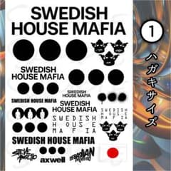 Swedish House Mafia タトゥーシール （白黒Ver.）のサムネイル
