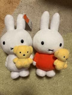 ［新品未使用］［匿名配送］ミッフィーwithぬいぐるみ　くまちゃん2種セット