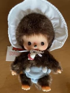 モンチッチ ぬいぐるみ ベビー スタイ付きのサムネイル