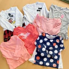 80 トップス　女の子 まとめ売りのサムネイル