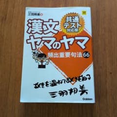 漢文ヤマのヤマ 共通テスト対応版 三羽邦美のサムネイル