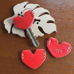 キーカバー 本革 レザー ハンドメイドのサムネイル