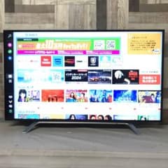 即日受渡❣️全国送料込東芝REGZA49型4K液晶YouTube ネット動画視聴可