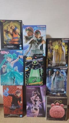 フィギュア まとめ売り ドラゴンボール ワンピース 初音ミク 呪術廻戦のサムネイル