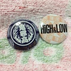 HIGH&LOW 鬼邪高 缶バッチ2個セットのサムネイル