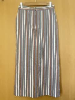 【美品】SLOBE IENA ストライプ タイトスカートのサムネイル