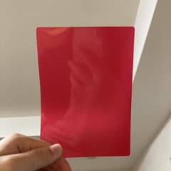【匿名配送】赤シート　5枚セットのサムネイル
