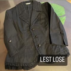 LEST LOSE ブラック ジャケットのサムネイル