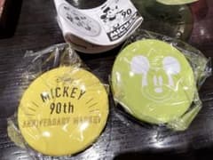 [한정품] 미키 마우스 90주년 캔 배지 세트