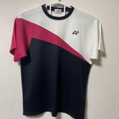 【Lサイズ】YONEX バドミントン Tシャツ 赤白黒のサムネイル