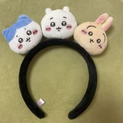 ちいかわパーク　ぬいぐるみカチューシャ (ちいかわ.ハチワレ.うさぎ)のサムネイル