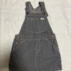 Lee キッズ ジャンバースカート ヒッコリーストライプのサムネイル