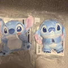 이치 반 쿠지 스티치 봉제 장난감 마스코트 2 종 세트
