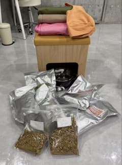 よもぎ蒸しセット　全部まとめてお譲り！のサムネイル