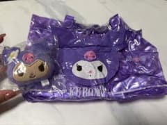 クロミ 日焼けクロミ リンリン鈴ぬいぐるみ　ぷっくりクリアバッグ　2点セットのサムネイル