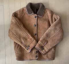 LAPEREAD【極上のリアルムートン】ムートンコート　ボアジャケット　本革 LAPEREAD【極上のリアルムートン】ムートンコート ボアジャケット 本革