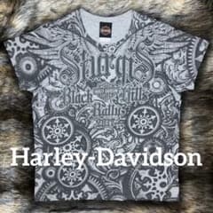 激レアHarley Davidson スタージス ブラックヒルズ ラリー 総柄T 