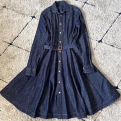 美品✨】ポロラルフローレン シャツワンピース インディゴ デニム