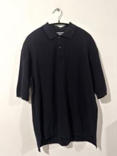 KAPTAIN SUNSHINE ニット ポロシャツ 黒 Mサイズ | Mercari