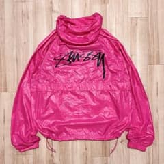 激レア！STUSSY “BEACH SHELL” WRINKLED JACKET - メルカリ