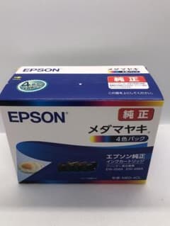 EPSON純正 メダマヤキ　MED-4CL 4色パック 新品未開封のサムネイル