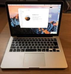 【今週限り】apple MacBook Pro 13インチ 8GB 480GBのサムネイル