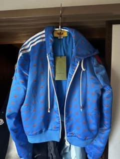 GUCCI×adidas ロゴプリント ジャージ M Gucci Adidas logo machine embroidery design buy now