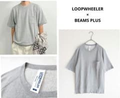 LOOPWHEELER × BEAMS PLUS 半袖 スウエット グレー系 - メルカリ