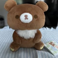 リラックマ チャイロイコグマのお友達 みあげて おすわり ぬいぐるみ マスコット
