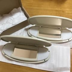 MINI サンバイザー ミラー 2個セットのサムネイル