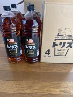 最安値！サントリー トリスウイスキー、4L×4本セット - メルカリ